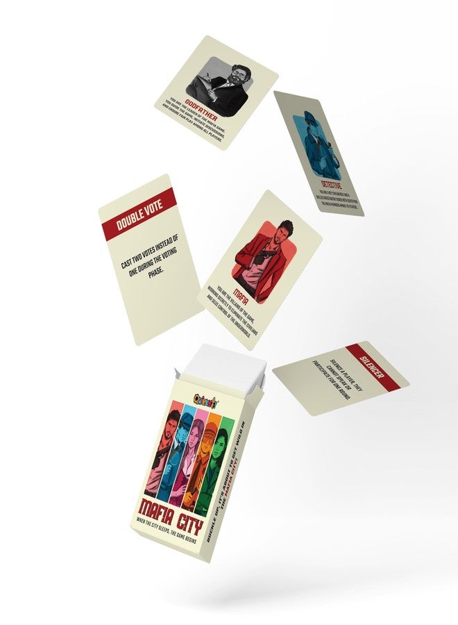 Gangaur Mafia City Engaging Role Playing Party for Adults and Teens Fun Entertainment for Game Nights Gatherings and Parties Classic Mafia Experience | 6 to 20 Players | Mystery Party Game - Image 5